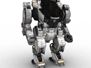 atlas robot rigged 3D Model