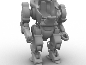 atlas robot rigged 3D 模型