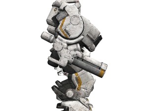 atlas robot rigged 3D 模型