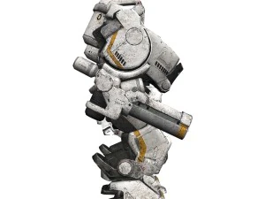 atlas robot rigged 3D Model