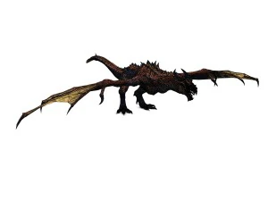 boss dragon rigged 3D Model