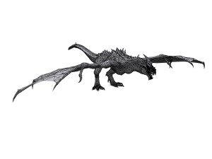 boss dragon rigged Modello 3D