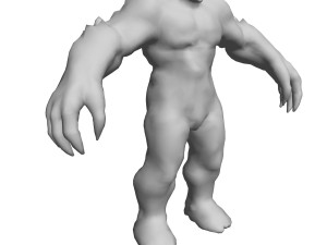 clayface rigged 3D मॉडल