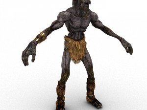 goblin rigged Model 3D