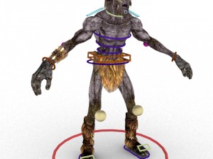 goblin rigged 3D 모델