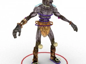 goblin rigged 3D Model