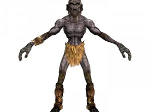 goblin rigged 3D Model