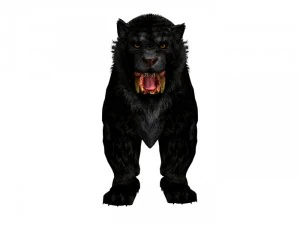 sabrecat rigged 3D Model