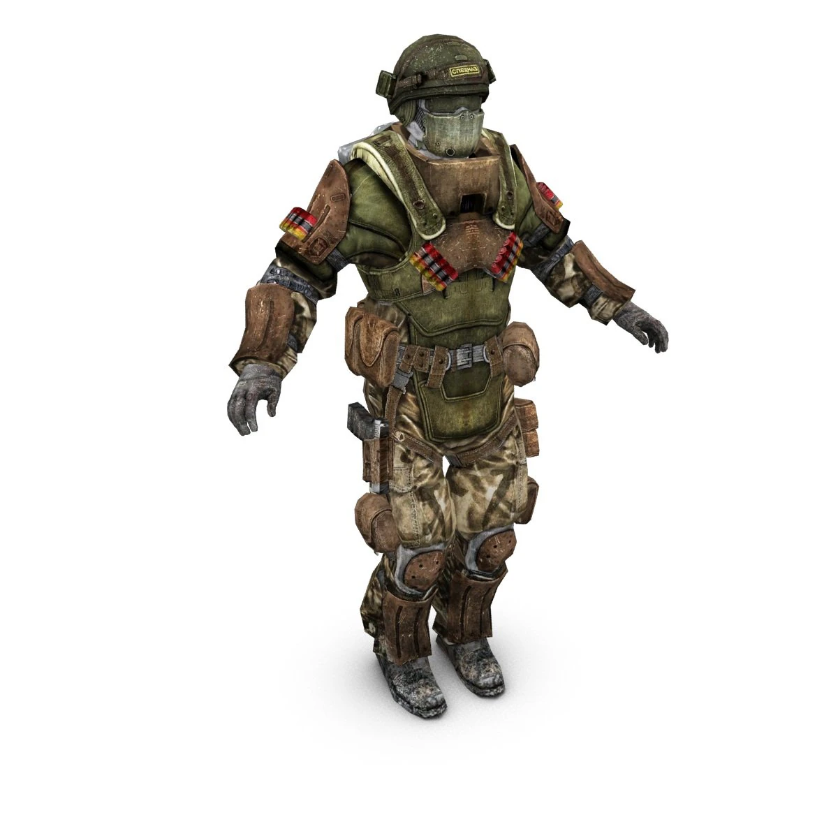 trooper rigged 3D Model .c4d .max .obj .3ds .fbx .stl .blend
