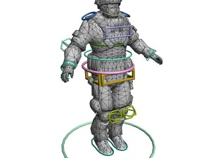 trooper rigged 3D Model