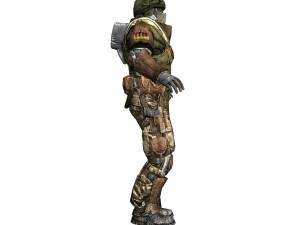 trooper rigged 3D Model