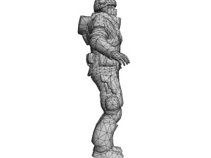 trooper rigged 3D Model