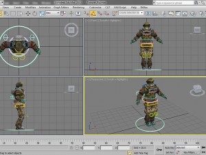 trooper rigged 3D Model