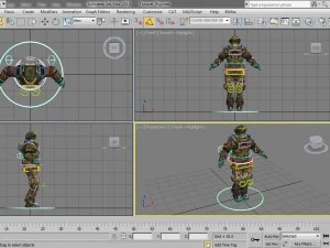 trooper rigged 3D Model