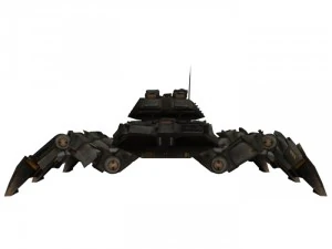 스파이더 탱크 조작 3D 모델