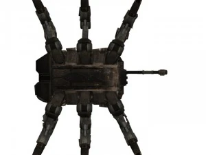 스파이더 탱크 조작 3D 모델