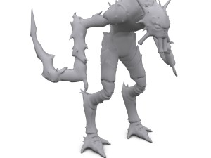 strider rigged 3D 模型
