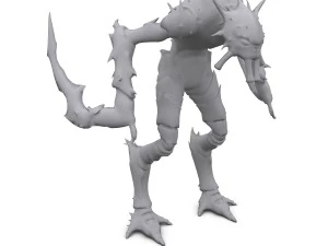 strider rigged 3D Model