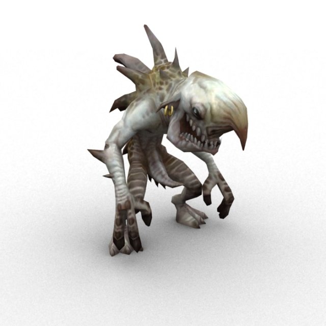 troll rigged 3D Model .c4d .max .obj .3ds .fbx .stl .blend 