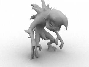 troll rigged 3D Model