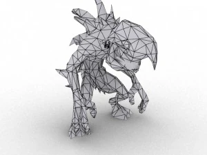 troll rigged 3D Model