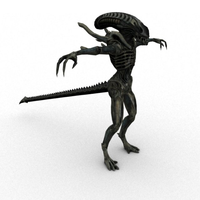 xeno soldier rigged Modèle 3D .c4d .max .obj .3ds .fbx .stl .blend 