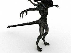 soldado xeno manipulado Modelo 3D