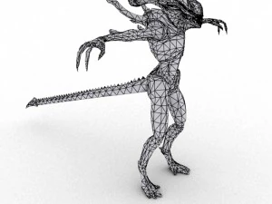 soldado xeno manipulado Modelo 3D