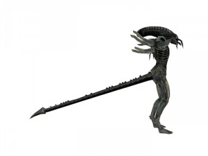 xeno soldier rigged Modèle 3D