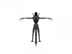 soldado xeno manipulado Modelo 3D