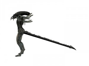 xeno soldier rigged Modèle 3D