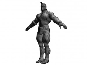 colossus rigged 3D Model