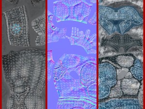 colossus rigged 3D Model