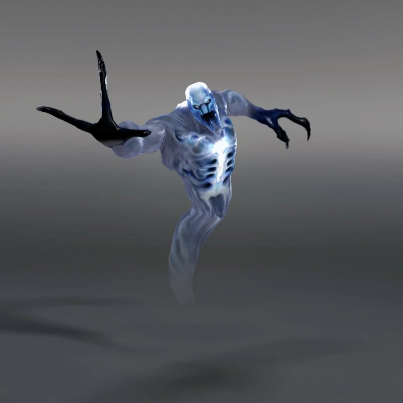 air elemental rigged 3D Model .c4d .max .obj .3ds .fbx .stl .blend 