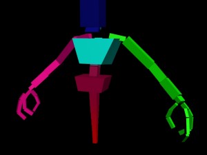 air elemental rigged 3D Model