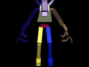 demon rigged 3D 모델