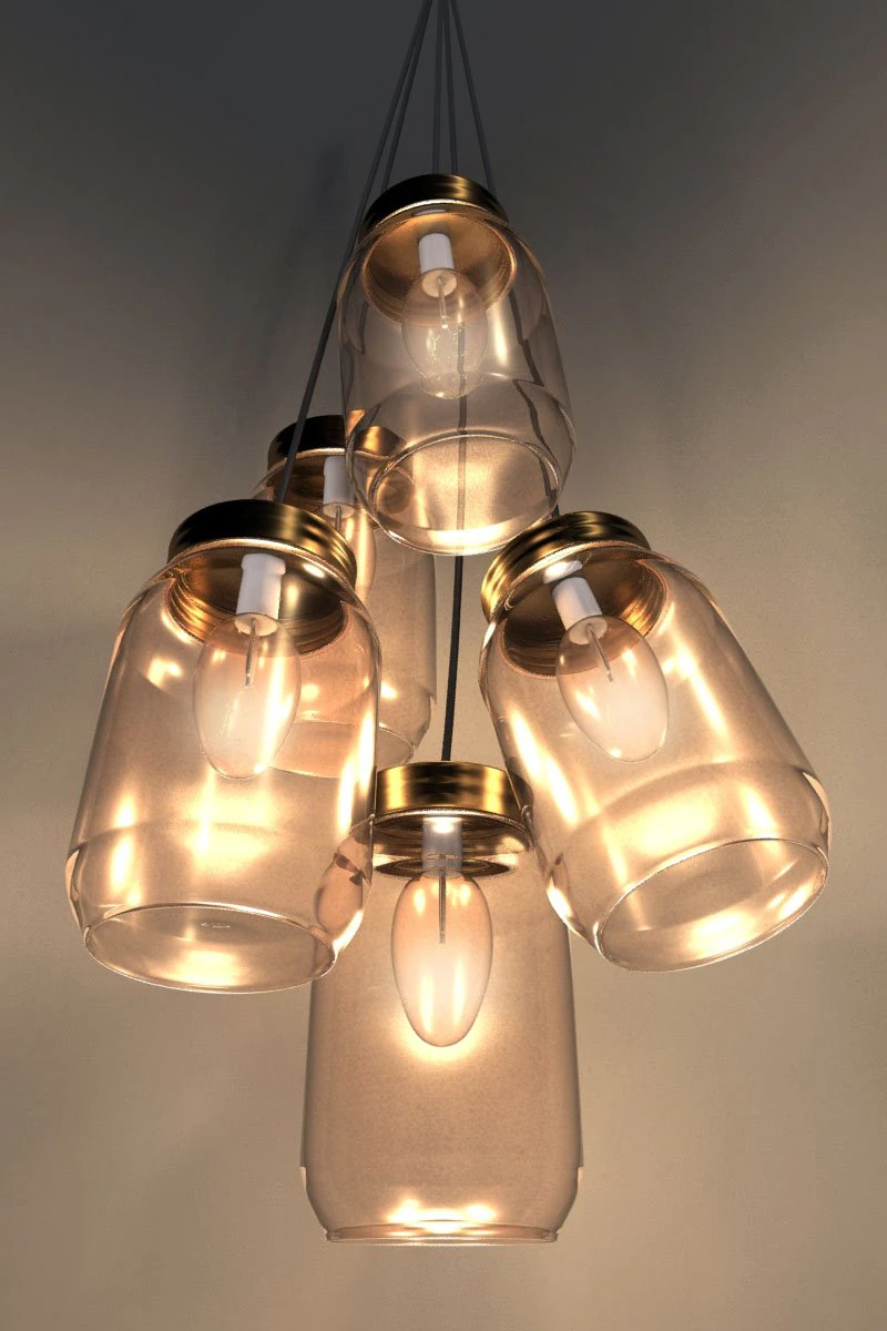 l&acirc;mpada Modelo 3D .c4d .max .obj .3ds .fbx .stl .blend 