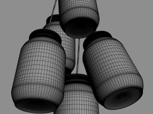 l&acirc;mpada Modelo 3D