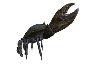 crab rigged Model 3D