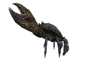 crab rigged Model 3D