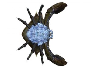 crab rigged Model 3D