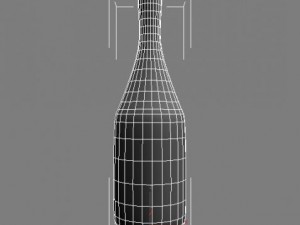 bottles pack 3D 模型