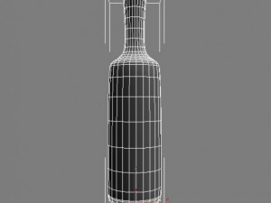 bottles pack 3D 模型