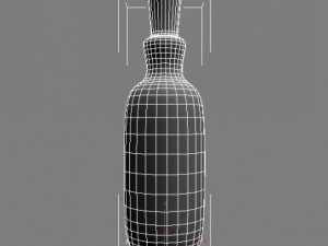 bottles pack 3D 模型