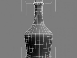 bottles pack 3D 模型