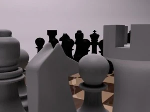 chess set 3D Model