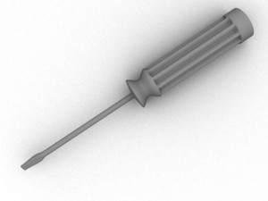 screwdriver 3D-Modell