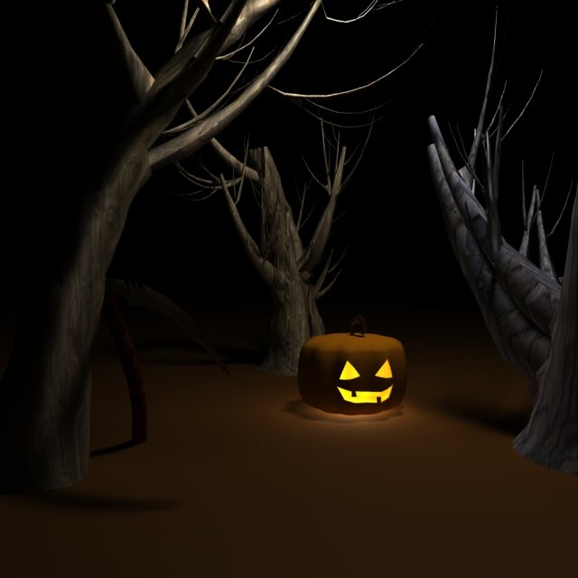 halloween pack 3D 모델 .c4d .max .obj .3ds .fbx .stl .blend 