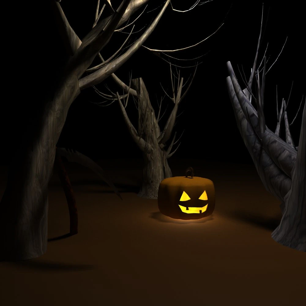 halloween pack 3D Model .c4d .max .obj .3ds .fbx .stl .blend 