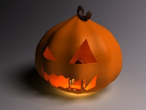 halloween pumpkin Model 3D